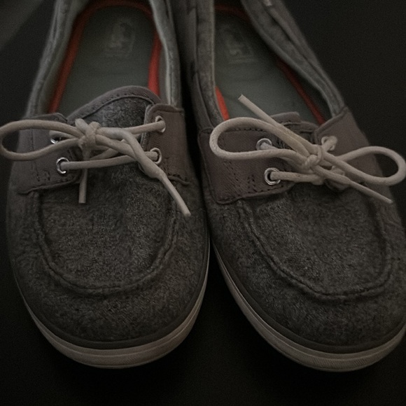 Gray Keds boat shoe slip on - Picture 2 of 6